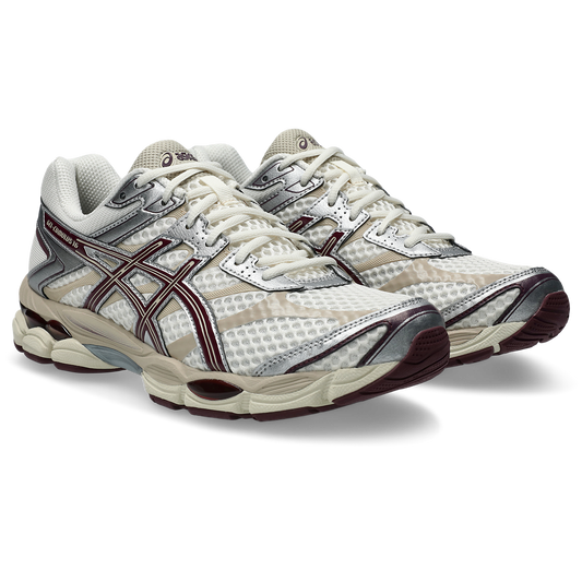 Asics GEL Cumulus 16 Cream / Beniimo Purple vue de biais