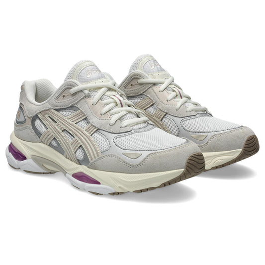 Asics Gel NYC 2.0 White / Cream vue de biais