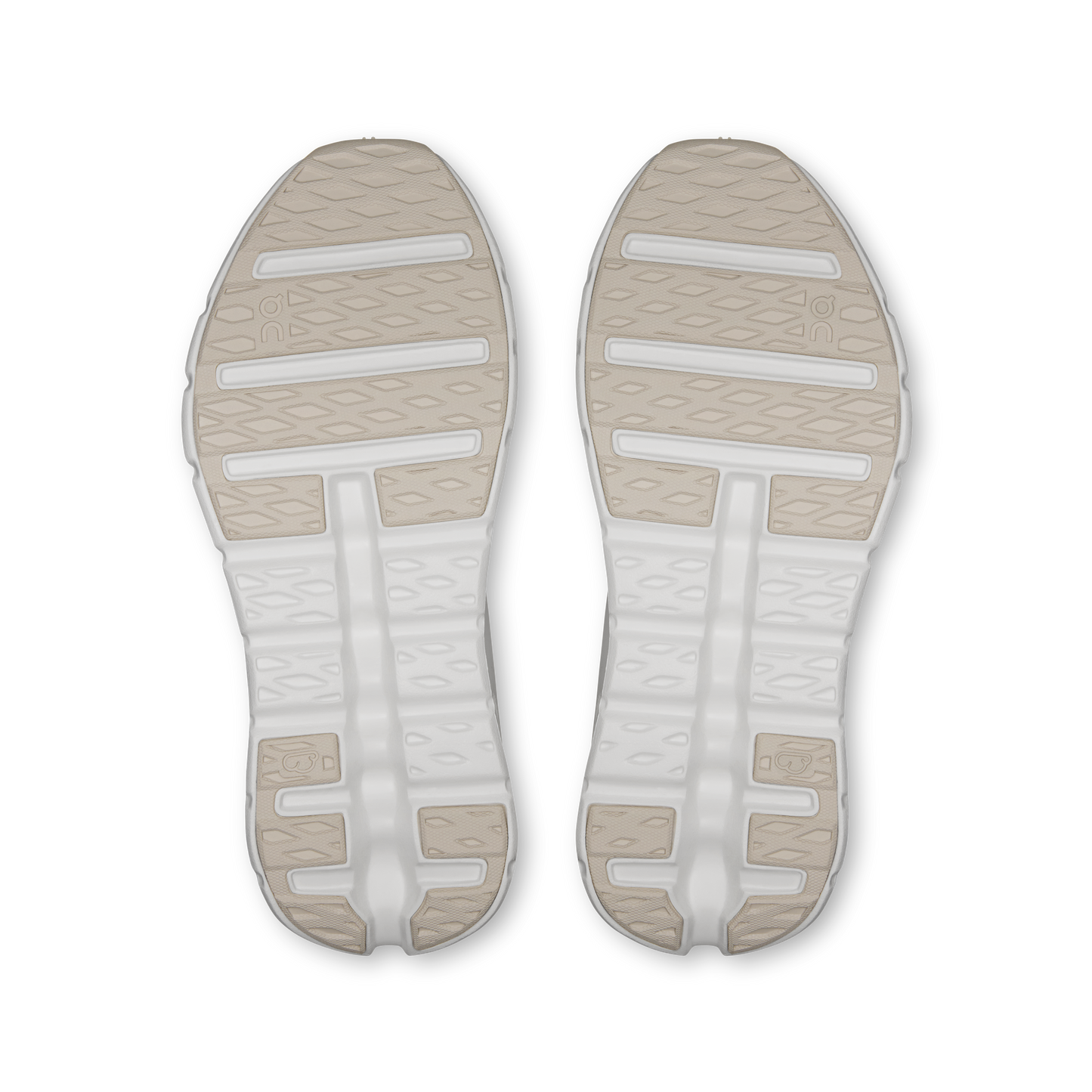 On Running Cloudtilt Biscuit Ivory - vue de dessus