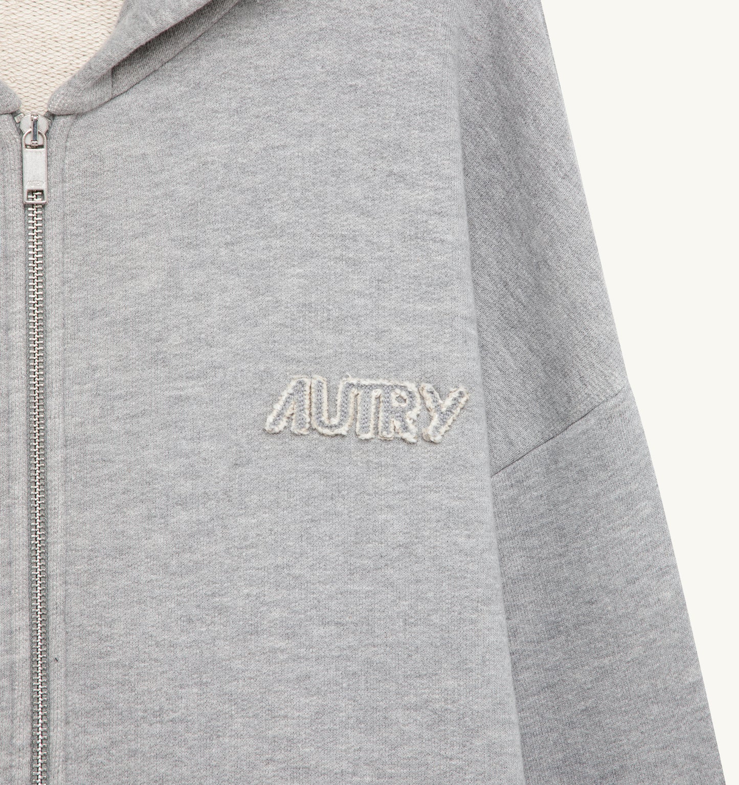 Autry Sweatshirt Zip 032D détails logo