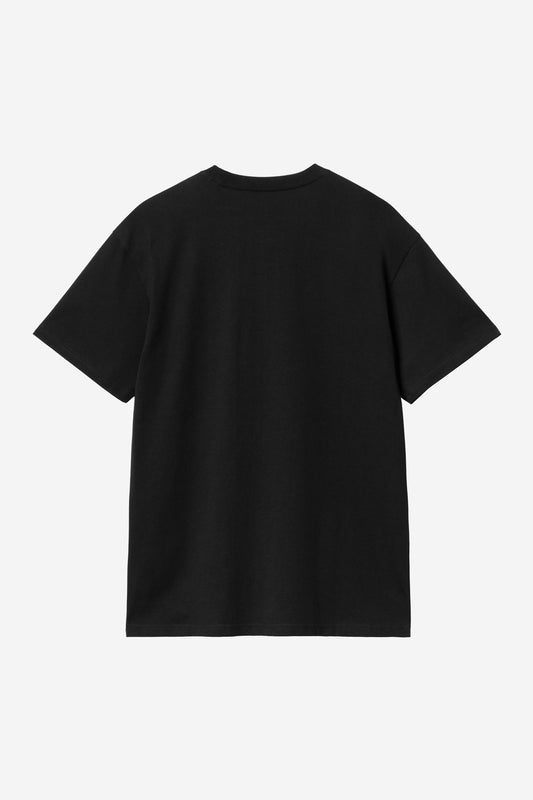 Carhartt WIP Chase Tshirt Black vue de dos