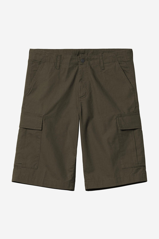 Carhartt WIP Regular Cargo Short Cypress de face