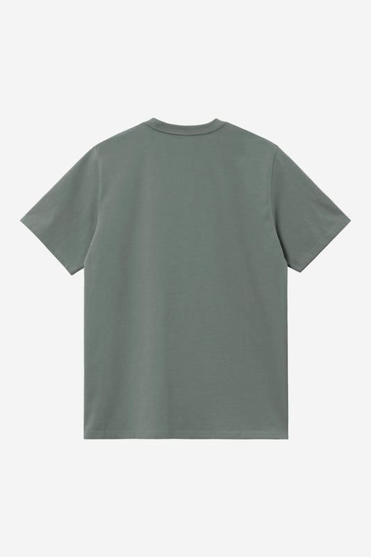 Carhartt WIP Pocket Tshirt Velvet Green vue de dos