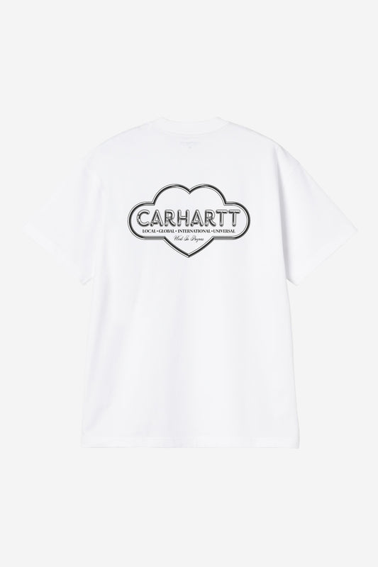 Carhartt WIP Cloud Heart Tshirt White vue de dos