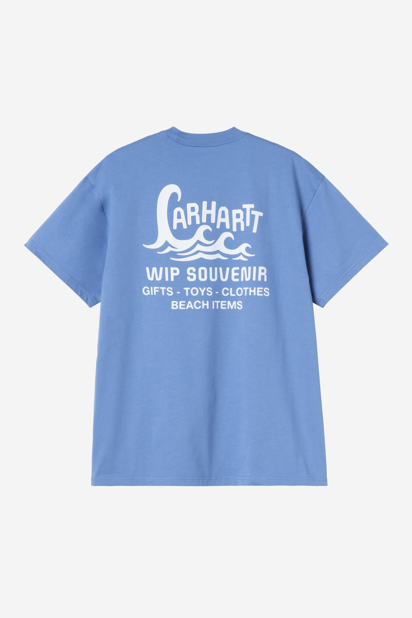 Carhartt WIP Waves Tshirt Caraçao vue de dos