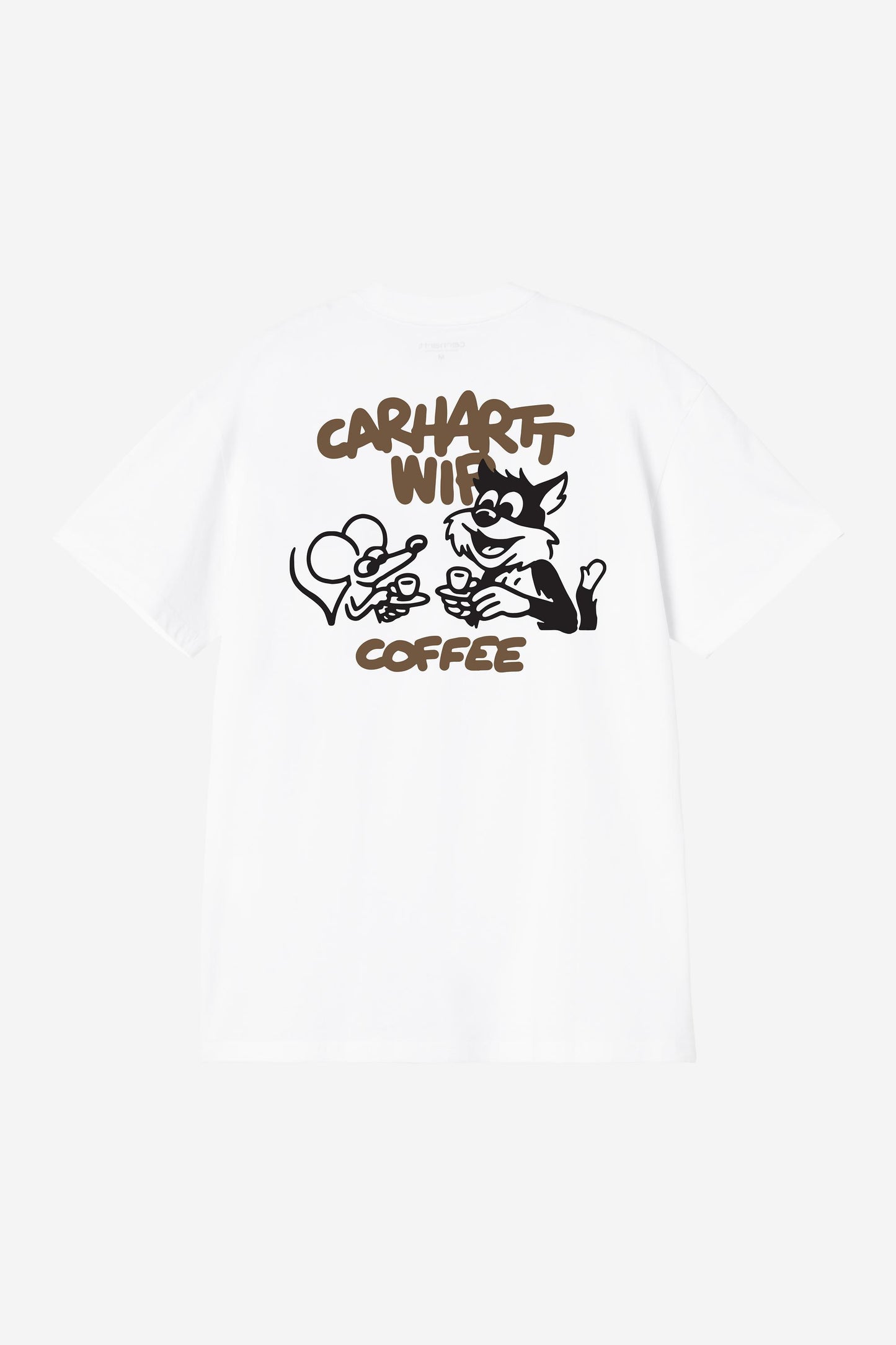 Carhartt WIP Coffee Break Tshirt White vue de dos