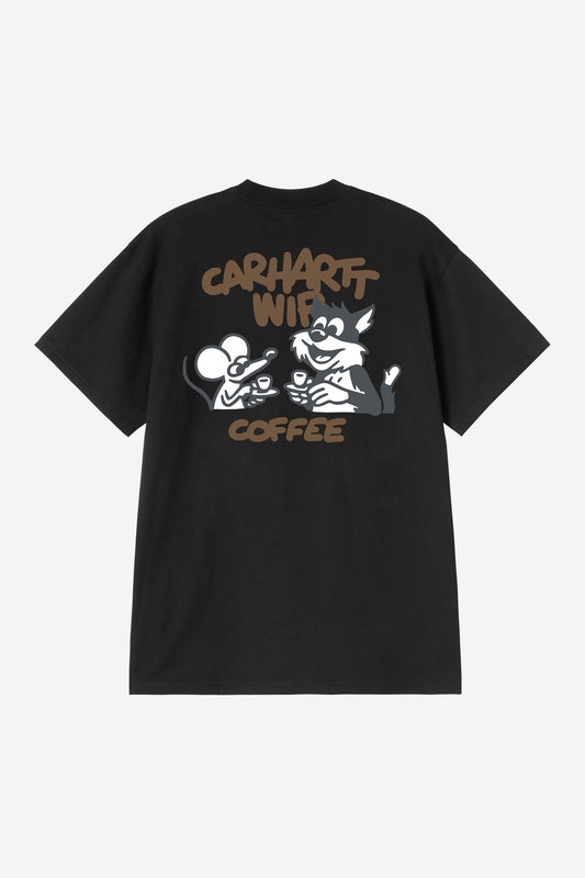 Carhartt WIP Coffee Break Tshirt Black vue de dos