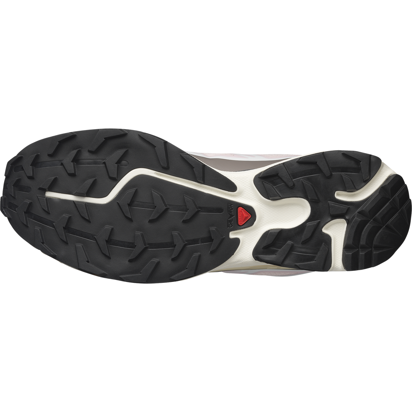 Salomon XT6 Cloudburst Icy Pink semelle