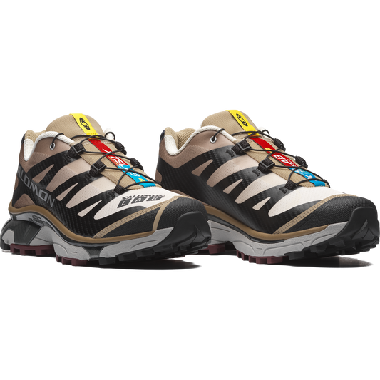 Salomon XT4 OG Black Desert Tan vue de biais