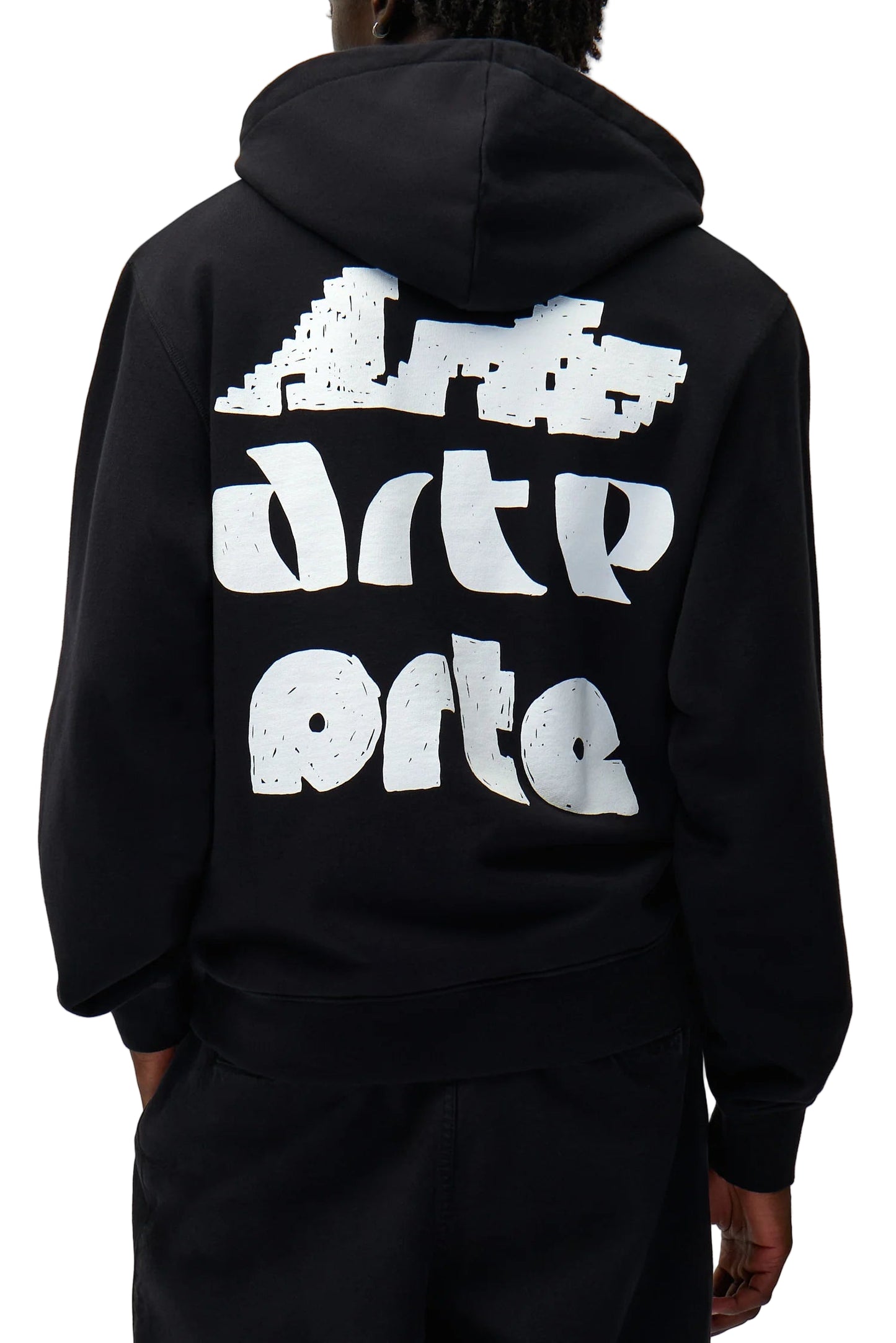 Arte Multi Hoodie Black