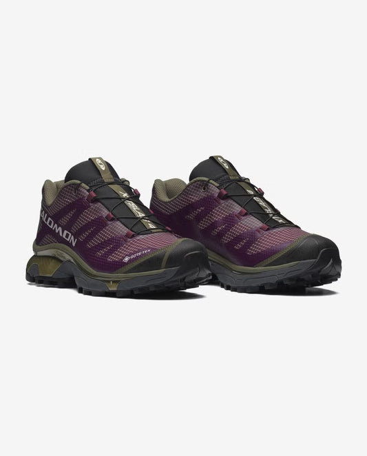 Salomon XT4 GTX Maroon Banner Winter Bloom side