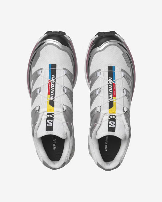 Salomon XT6 White Black vue d'en haut