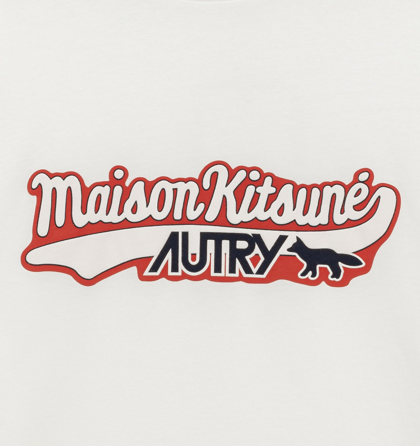 Autry x Maison Kitsuné Tshirt White