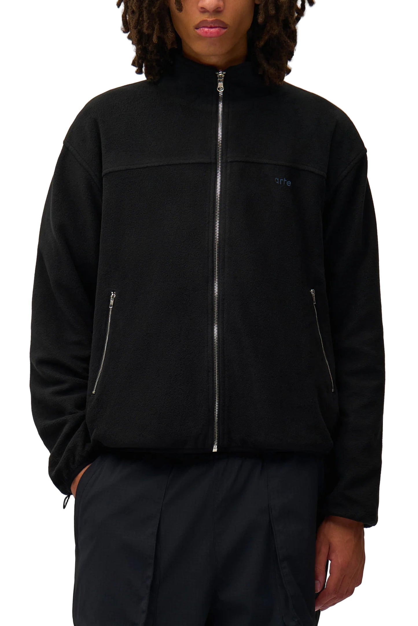 Arte Technical Polar Jacket Black
