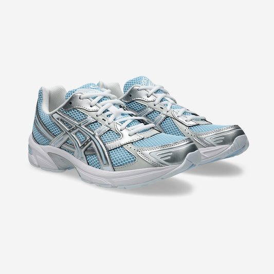 Asics GEL-1130 Faded Denim Pure Silver, vue de profil