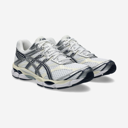 Asics GEL-Cumulus 16 Cocoa Powder Pure Silver, vue de profil
