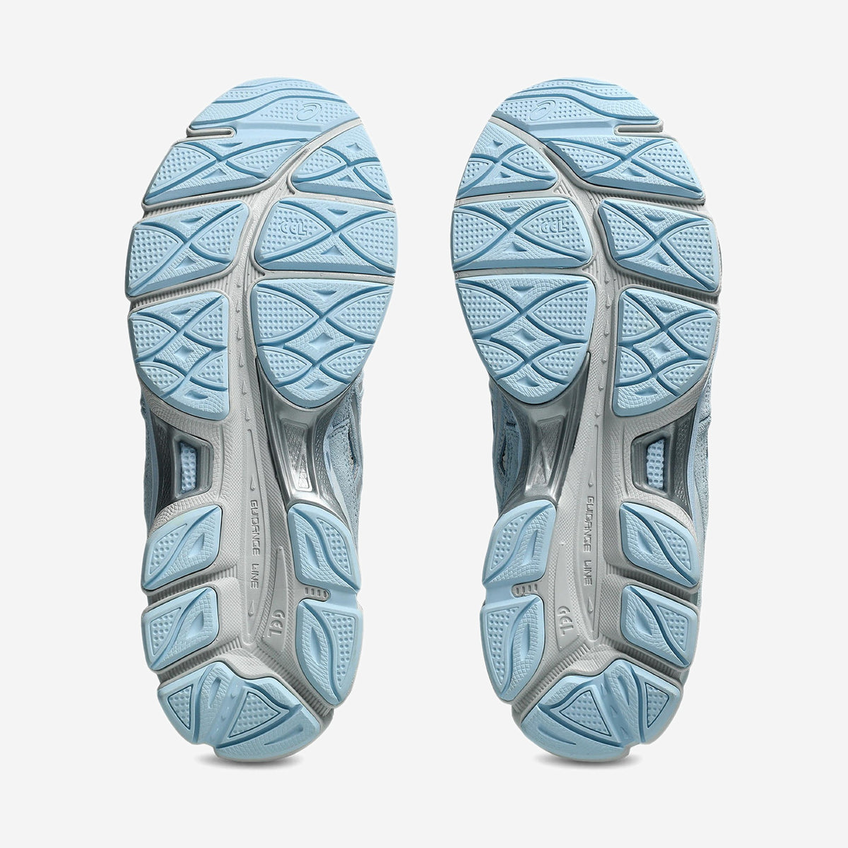 Asics GEL-NYC Storm Cloud Pure Silver, vue de dessus
