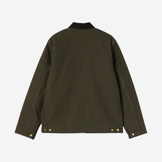 Carhartt WIP Detroit Jacket (Winter) Olive/Black, vue de face
