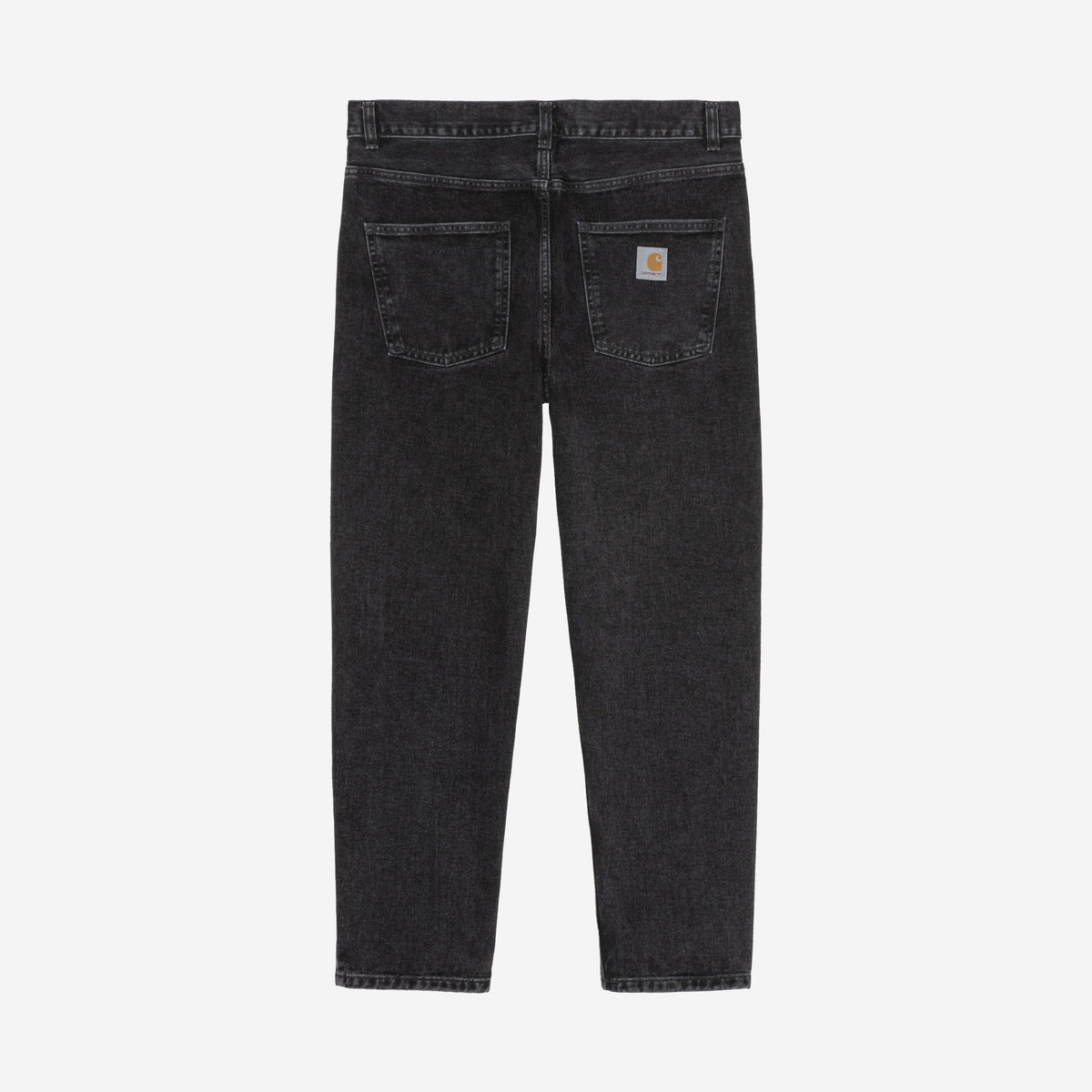 Carhartt WIP Newel Pant Black Stone Washed, vue de face