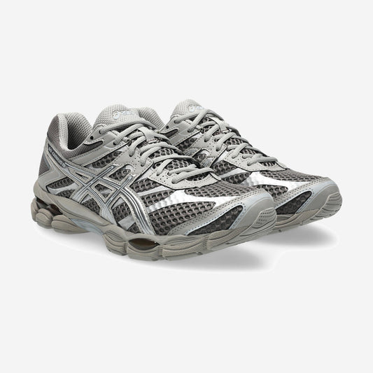 Asics GEL-Cumulus 16 Cocoa Powder Pure Silver, vue de profil