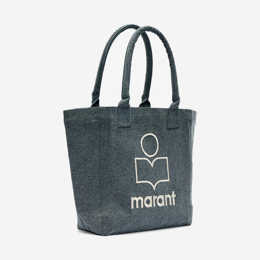 Isabel Marant Small Yenky Faded Black, vue de trois-quarts