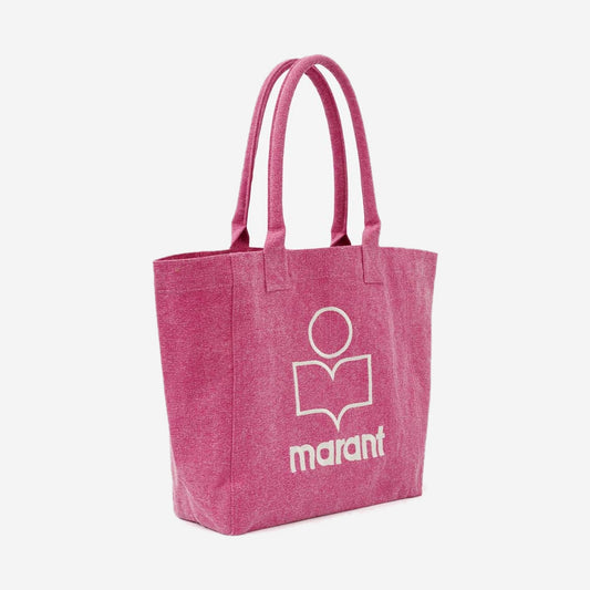 Isabel Marant Small Yenky Pink, vue de trois-quarts