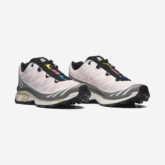 Salomon XT6 Cloudburst Icy Pink, vue de profil