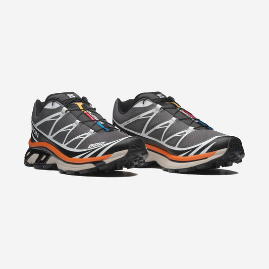 Salomon XT6 Pewter Black, vue de profil