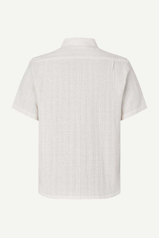 Samsoe Samsoe Saavan JX Shirt Clear Cream vue de dos