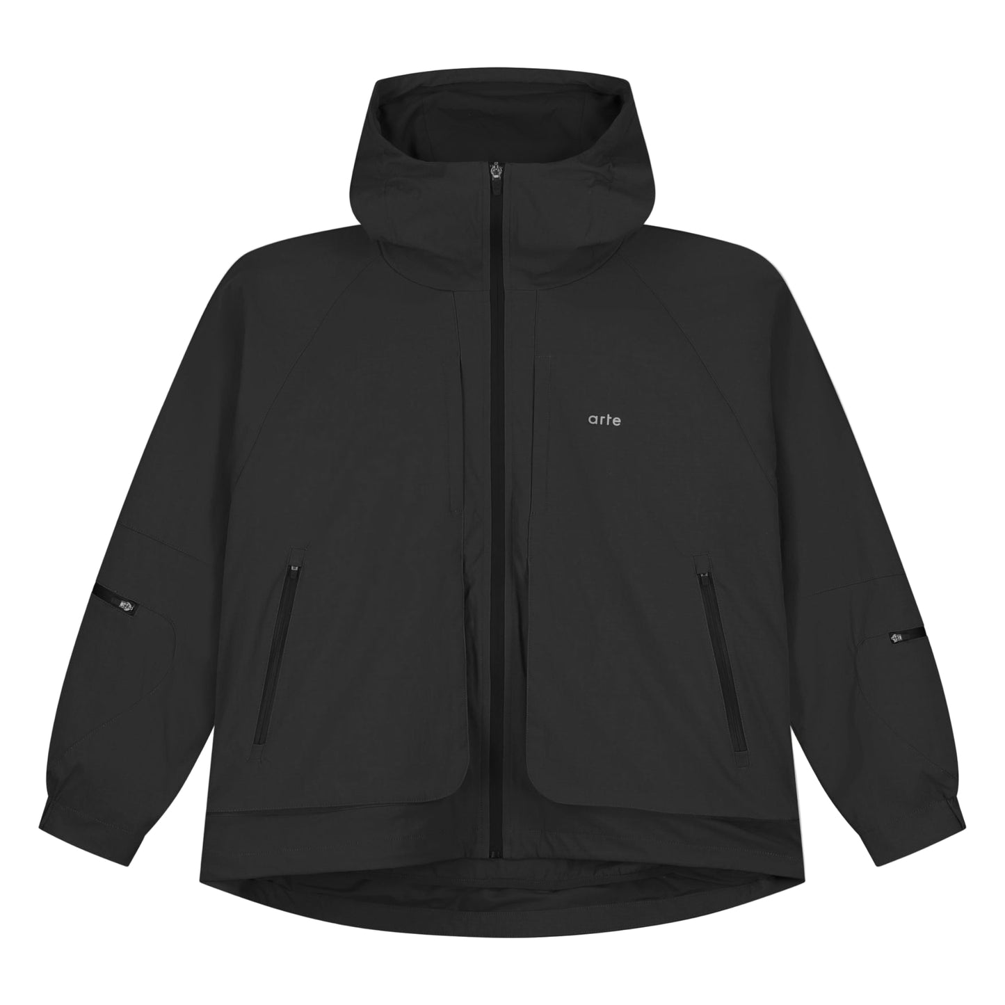 Arte Technical Polar Jacket Black