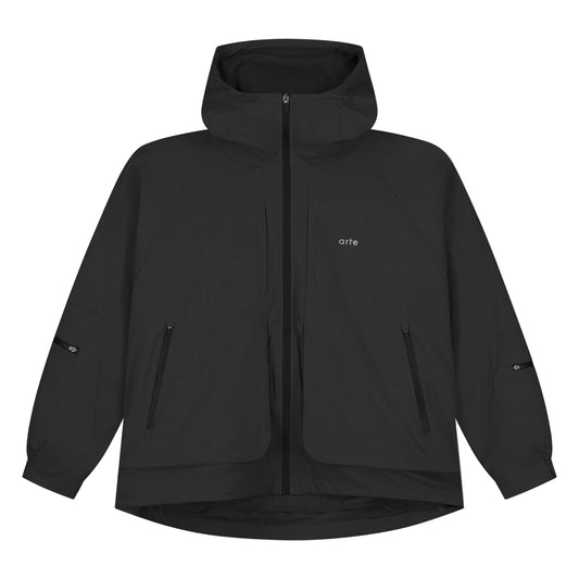 Arte Technical Polar Jacket Black