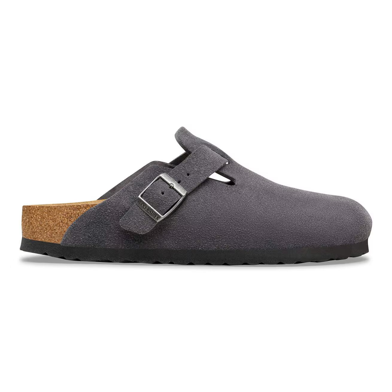 Birkenstock Boston Charcoal vue de profil