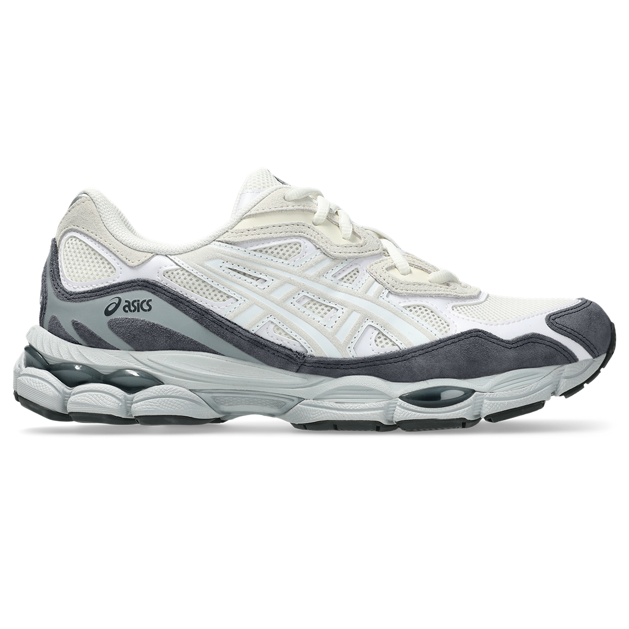 Asics GEL NYC Cream / White vue de profil