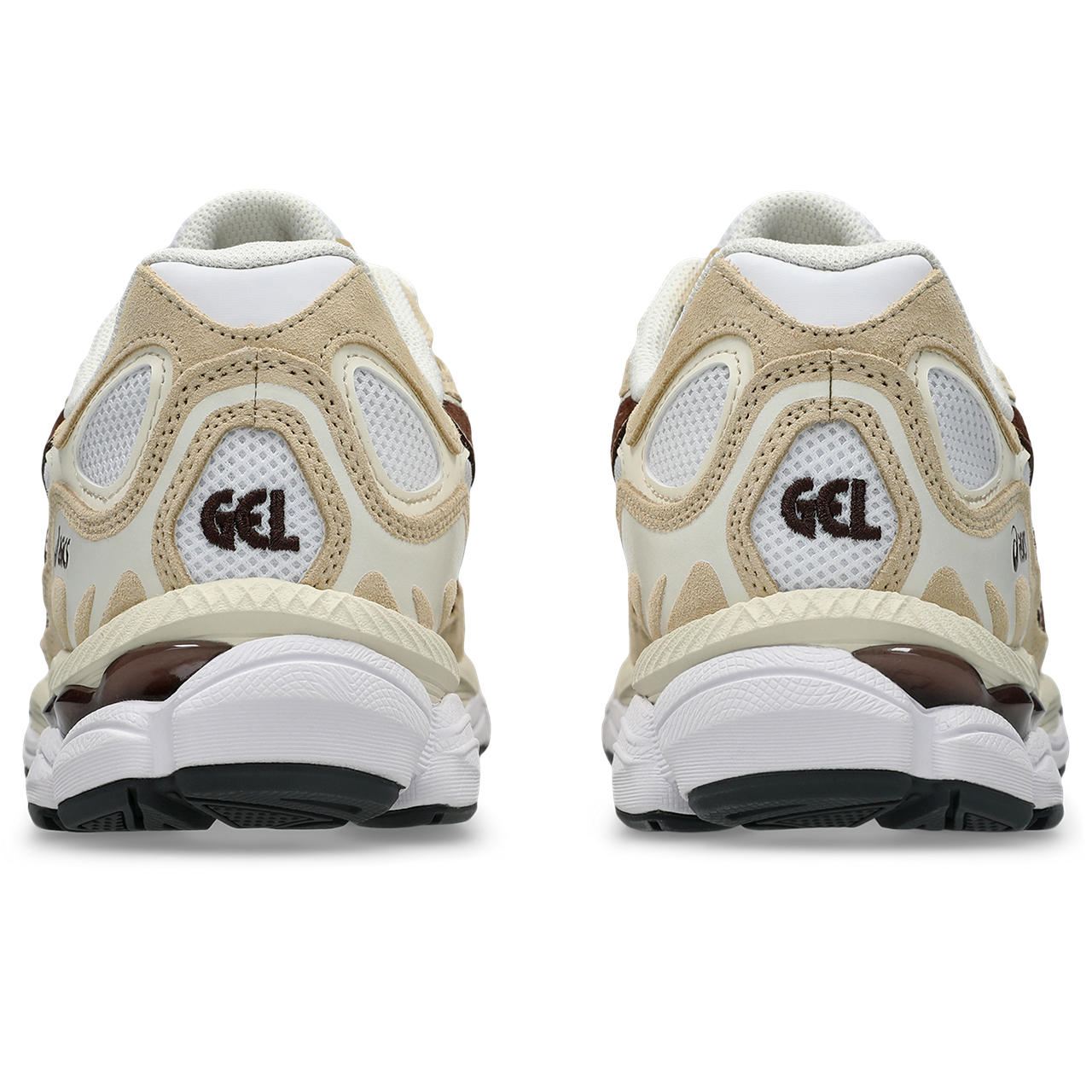 Asics GEL NYC White Roasted Coffee vue de dos
