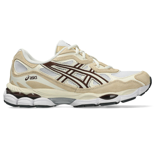 Asics GEL NYC White Roasted Coffee vue de profil