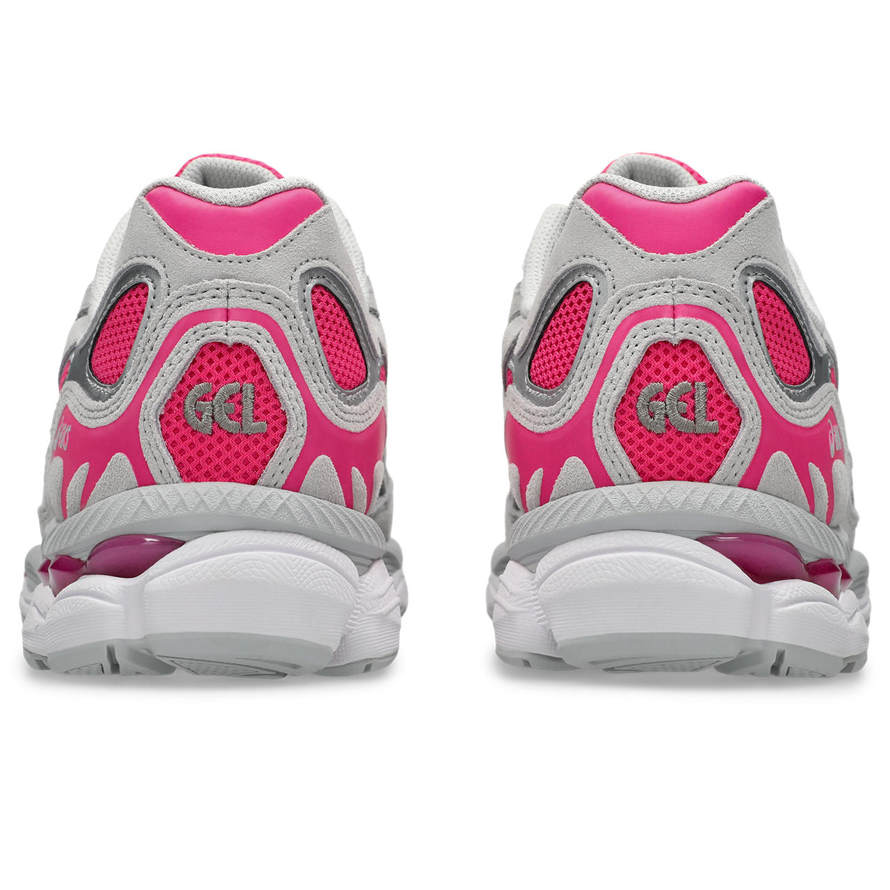 Asics GEL NYC Pink Glo Concrete vue de dos