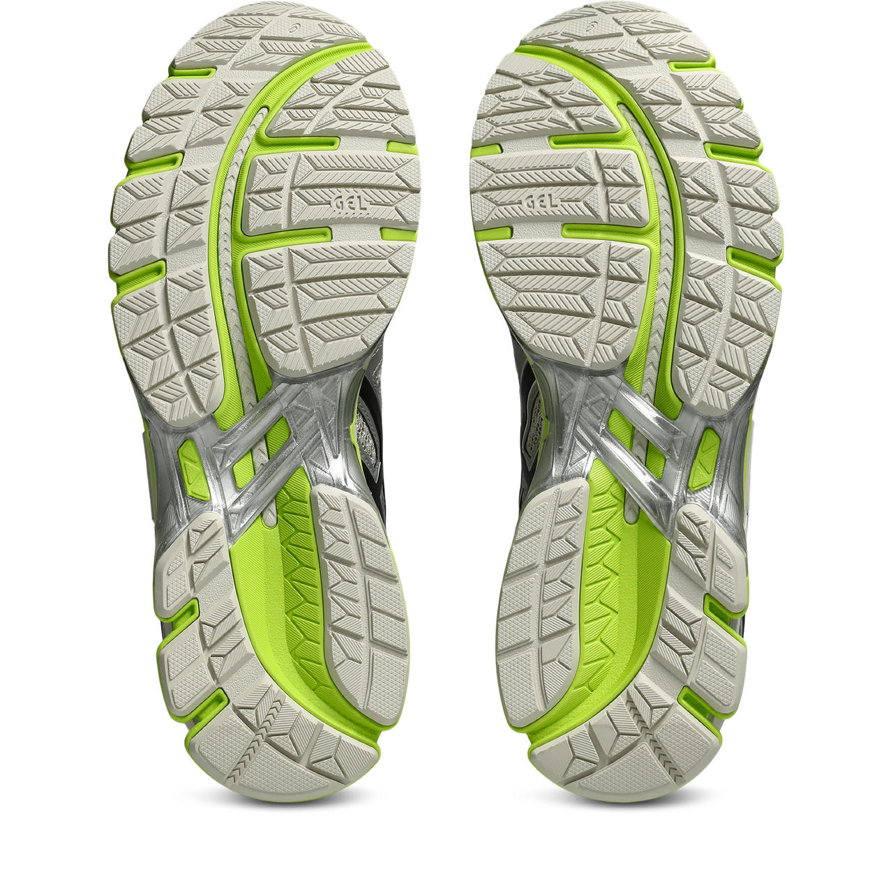 Asics GEL Kayano 20 Smoke Grey Black vue semelle