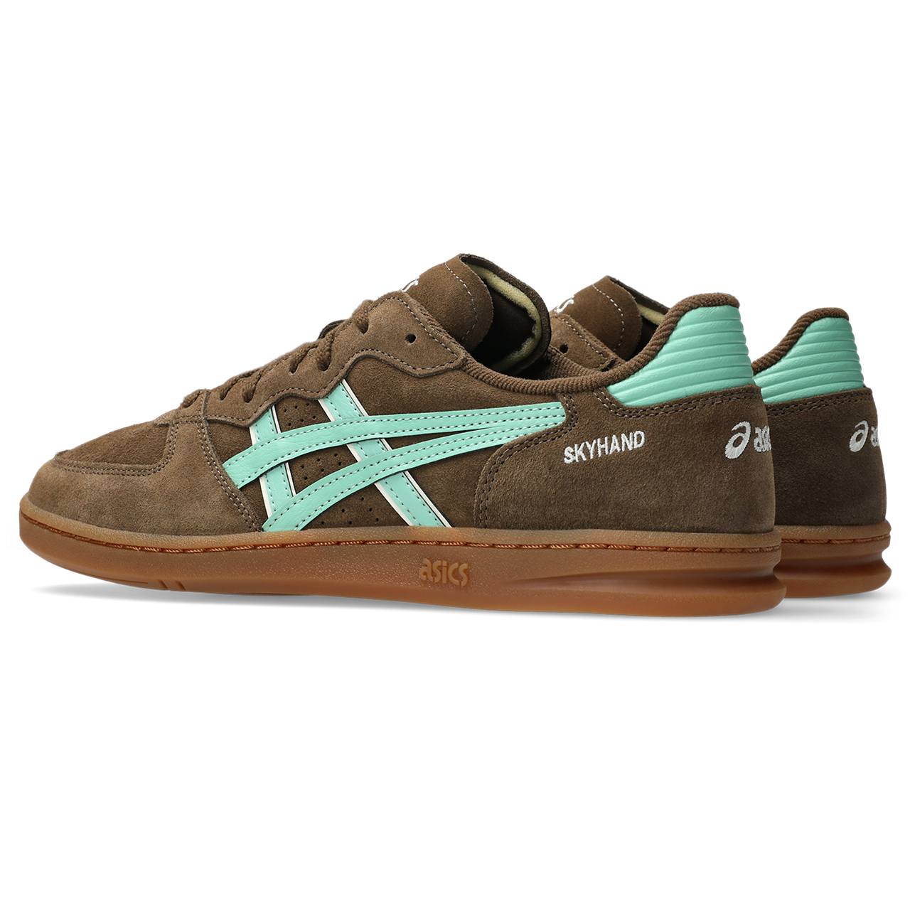 Asics Skyhand OG Brown Storm/Ice Green