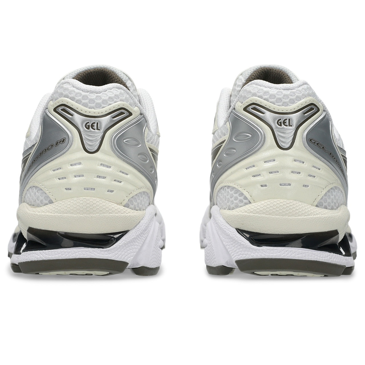 Asics Kayano 14 White / Ivory vue de dos