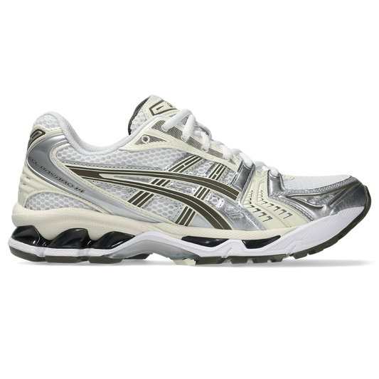 Asics Kayano 14 White / Ivory vue de profil