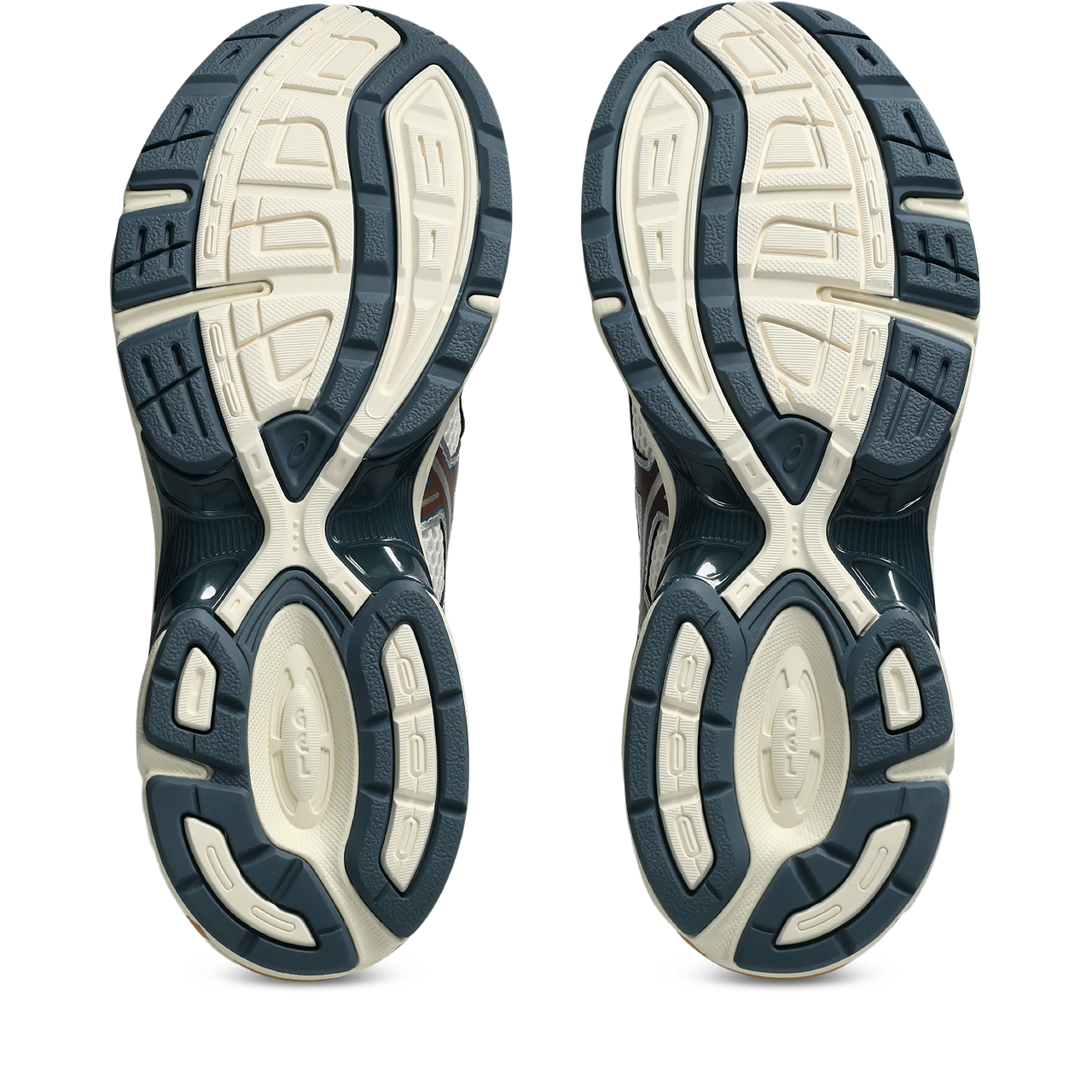 Asics Gel 1130 Cream / Mahogany vue semelle