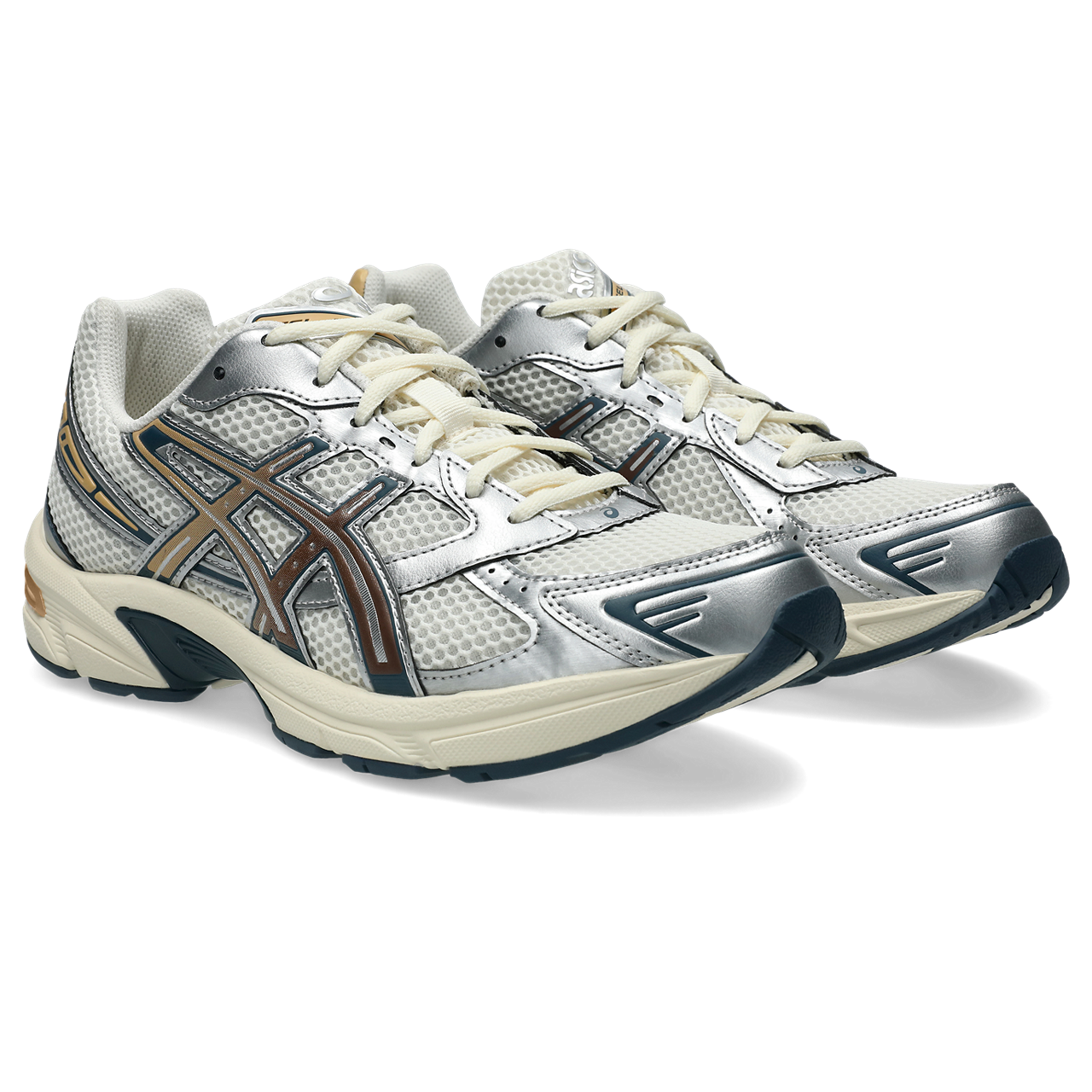 Asics Gel 1130 Cream / Mahogany vue de biais