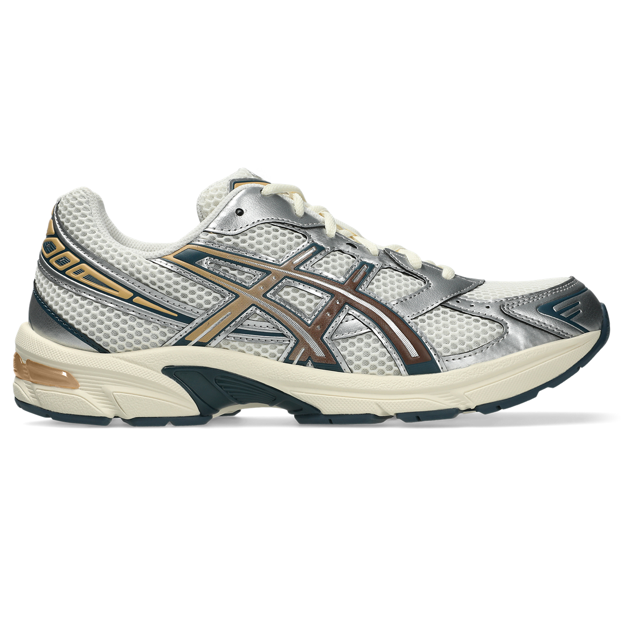 Asics Gel 1130 Cream / Mahogany vue de profil