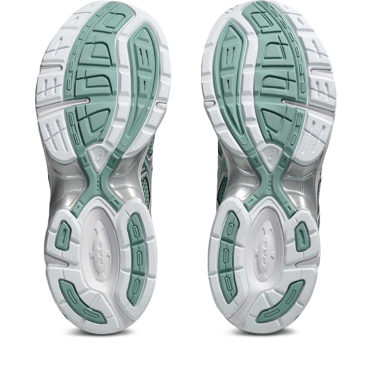 Asics Gel 1130 Verdigris / Pure Silver vue semelle