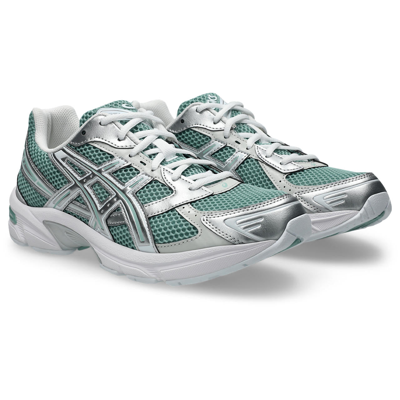 Asics Gel 1130 Verdigris / Pure Silver vue de biais