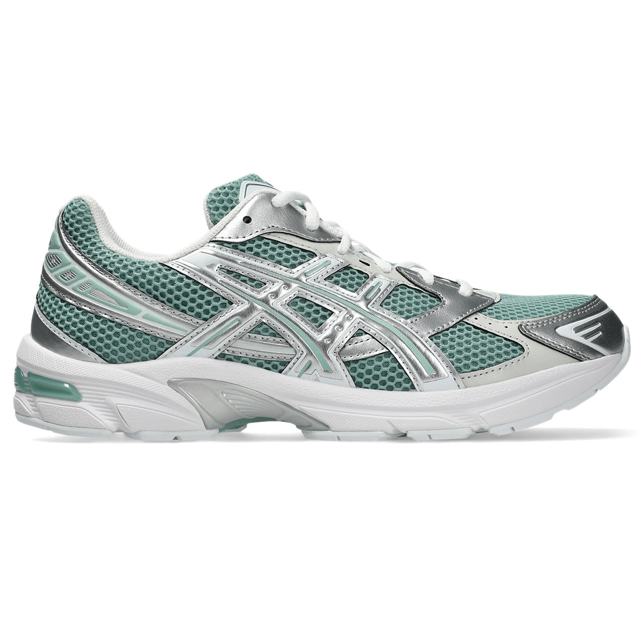 Asics Gel 1130 Verdigris / Pure Silver vue de profil