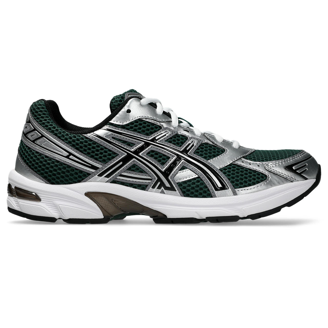 Asics Gel 1130 Evergreen Black vue de profil