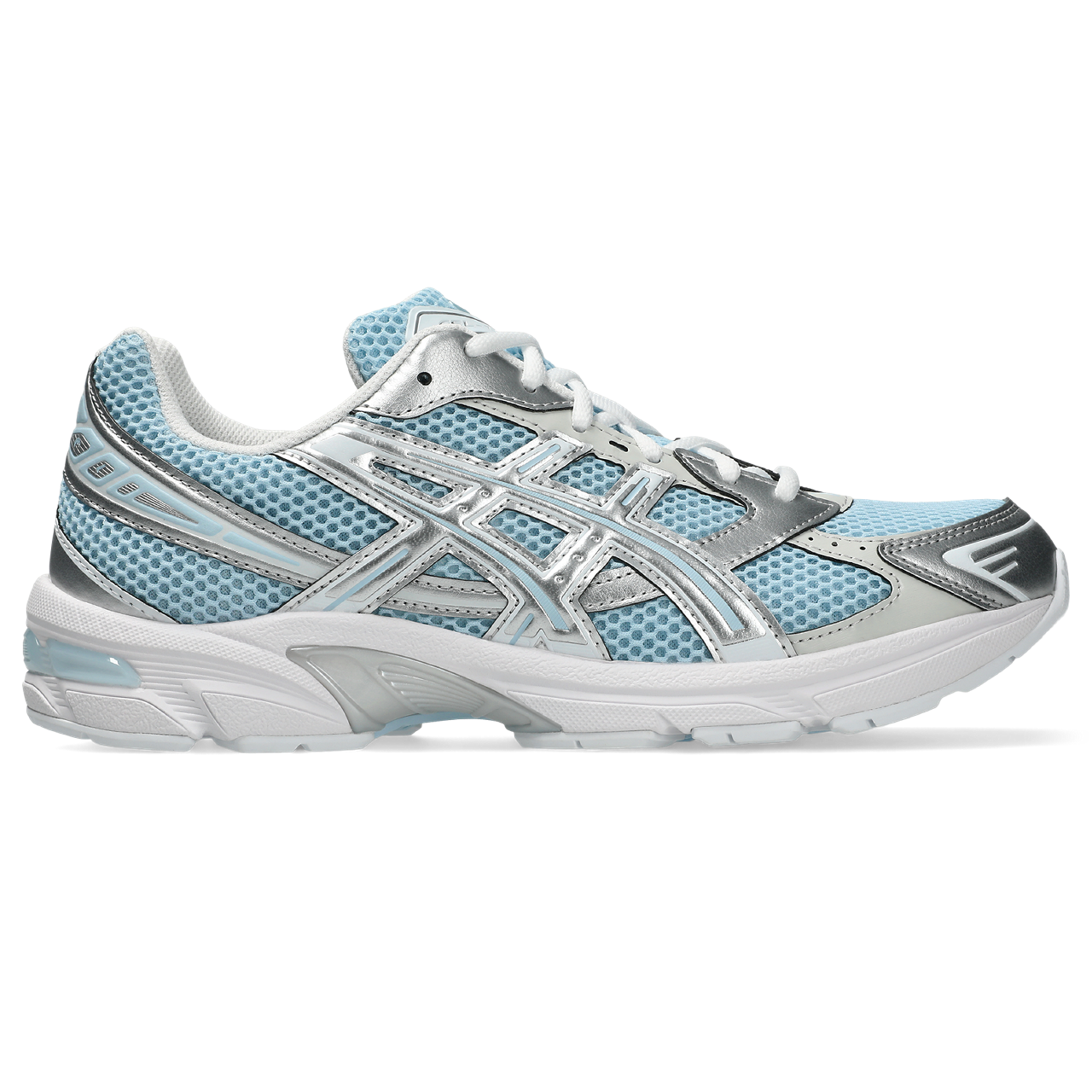 Asics Gel 1130 Faded Denim / Pure Silver vue de profil