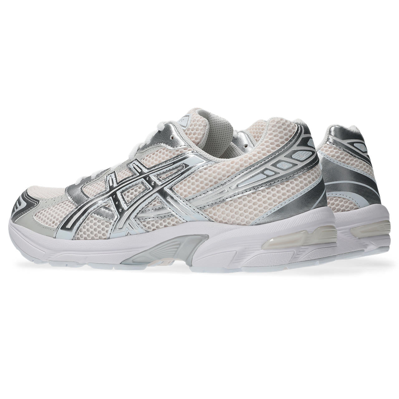 Asics Gel 1130 Blush Pure Silver vue de biais de dos 