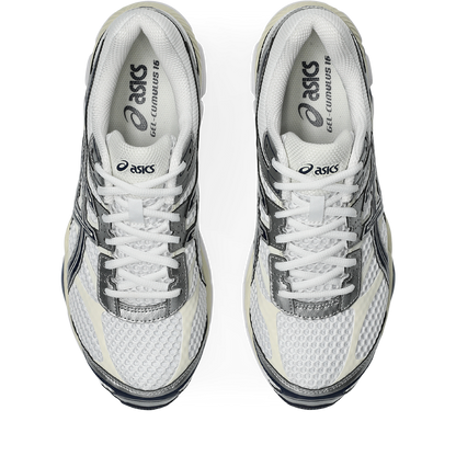 Asics GEL Cumulus 16 White / Midnight vue d'en haut